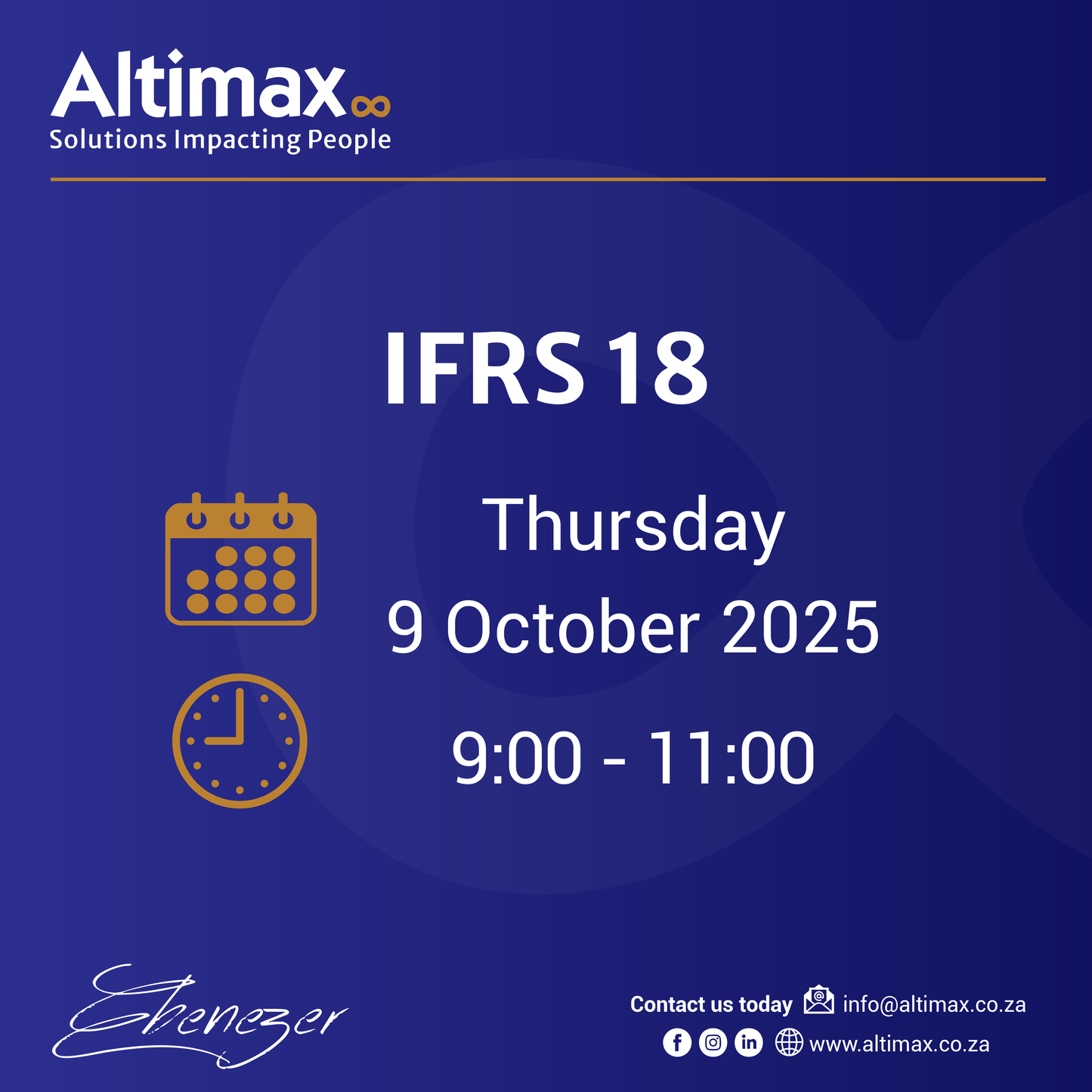CPD - IFRS 18 - 9 October 2025