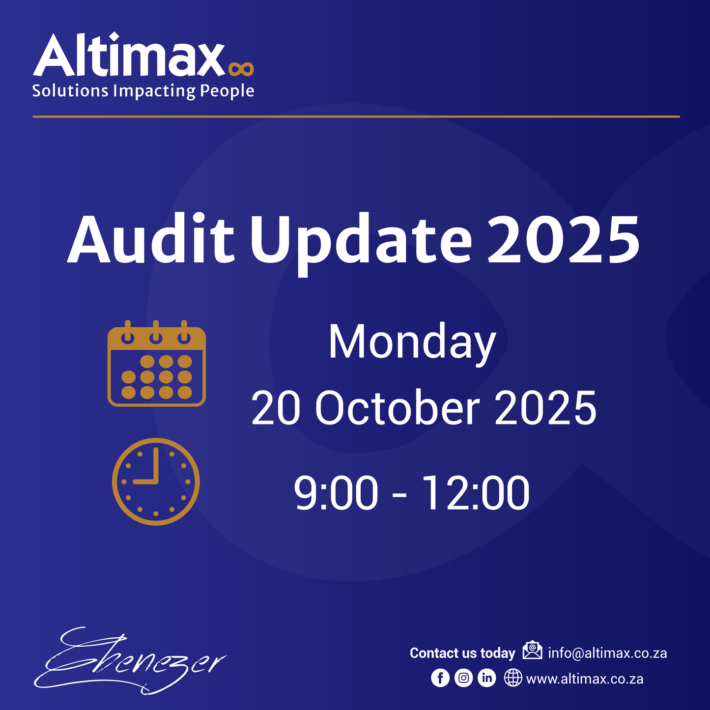 CPD - Audit Update 2025 - 20 October 2025