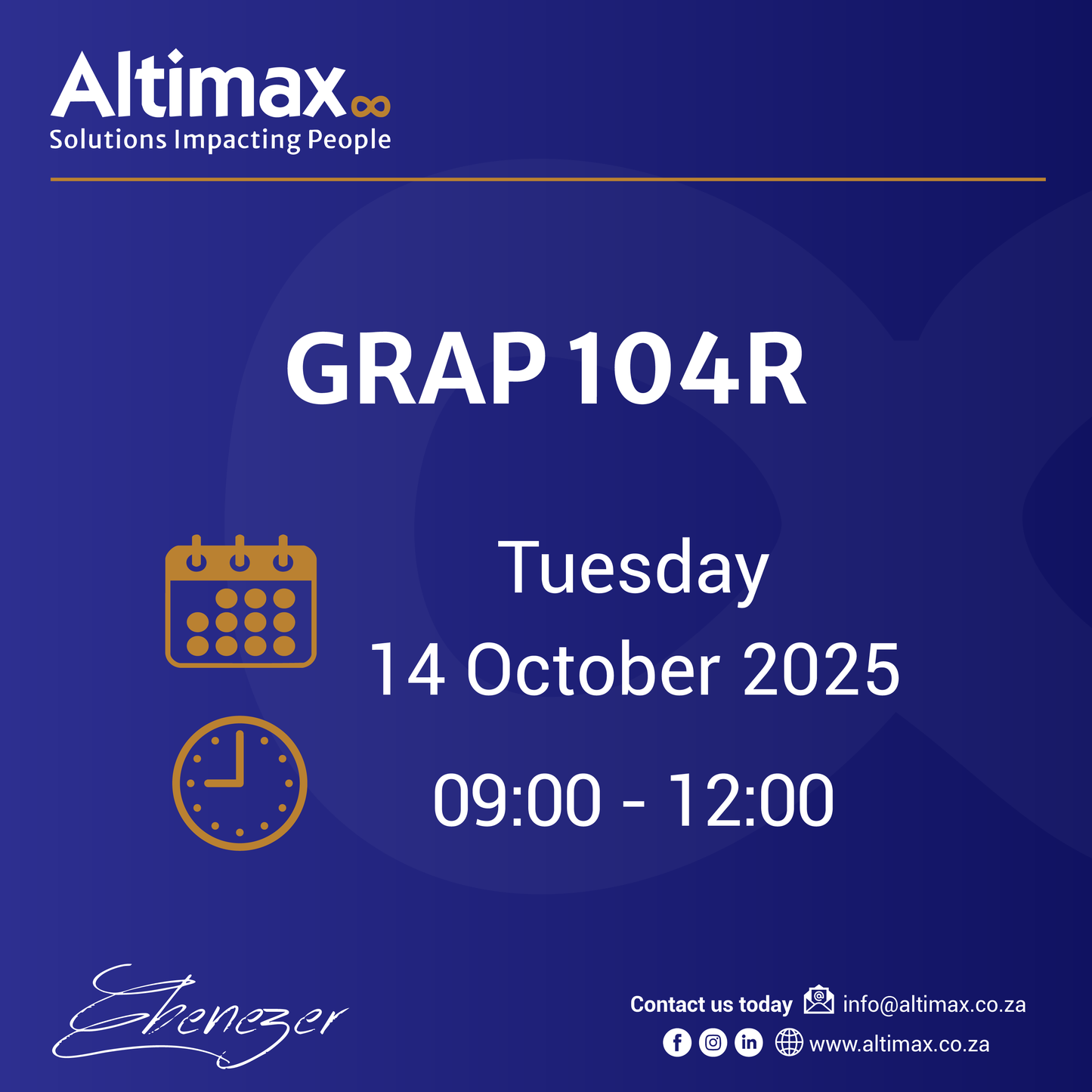 CPD - GRAP 104R - 14 October 2025