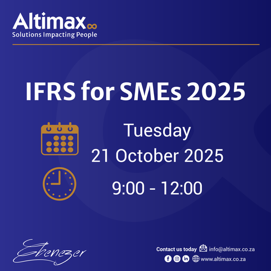 CPD - IFRS for SMEs 2025 - 21 October 2025
