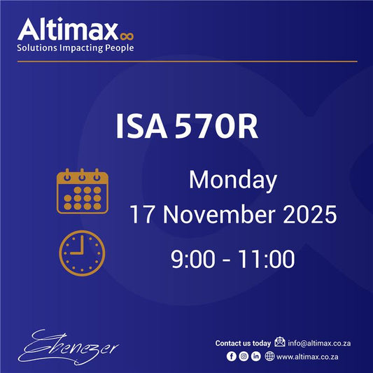 CPD - ISA 570R - 17 November 2025