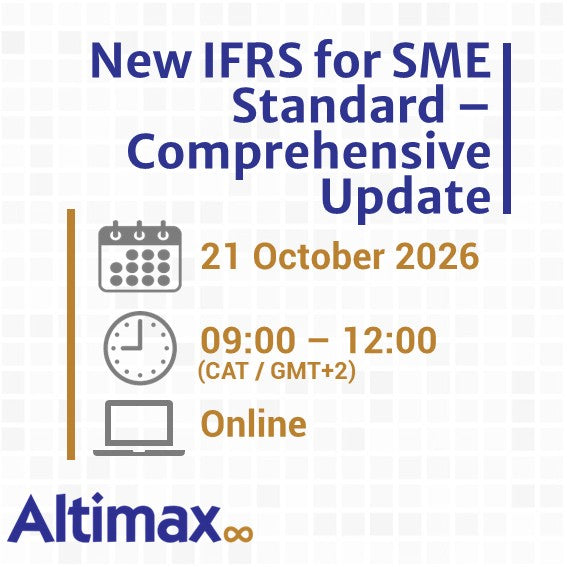 CPD - New IFRS for SMES – 3rd Edition 2025 - 21 October 2026